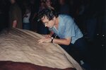 <a href='/fugazi_live_series/washington-dc-usa-82699'>Nick mixing through a covered soundboard in the rain at Fort Reno, Washington, D.C. 8/99 - Photo © by Amy Pickering</a> Blank